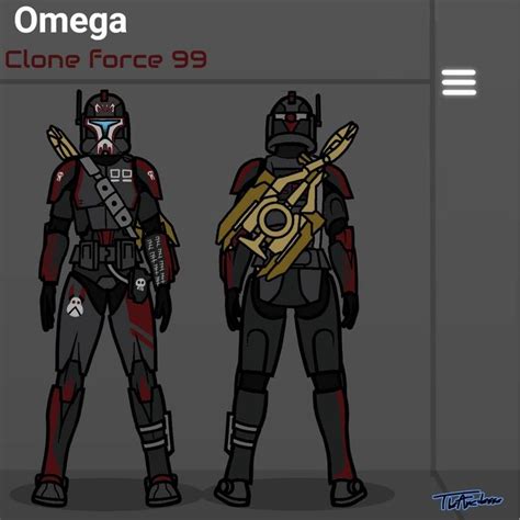 bad batch omega clone|star wars omega clones.